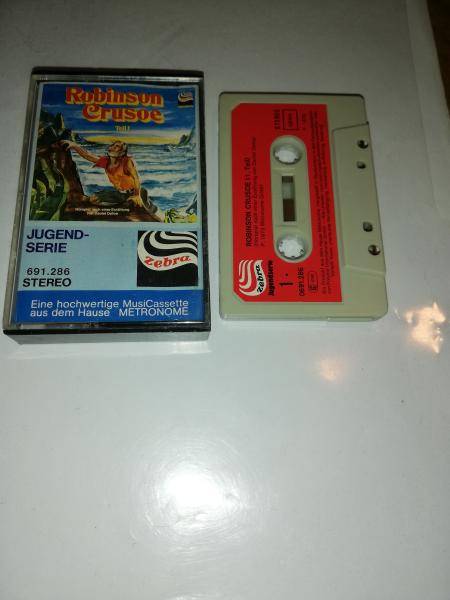 Robinson Crusoe Teil 1 Grau mit Roten Aufkleber 691286.Zebra