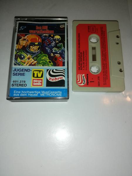 Im All verschollen Grau mit Roten Aufkleber 691.278 Zebra