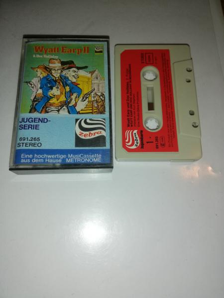 Wyatt Earp & Doc Holliday Folge 2 Wyatt Earp und Doc Holliday in Bedrängnis- O.K Corral Grau mit Roten Aufkleber 691.265 Zebra