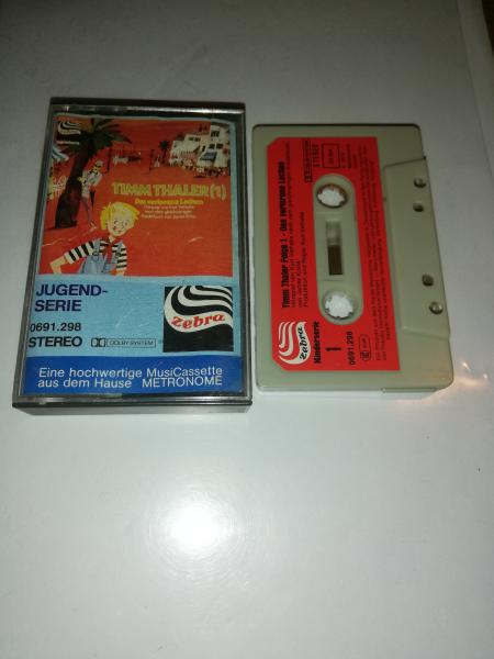 Timm Thaler Folge 1 Das verlorene Lachen Grau mit Roten Aufkleber 0691.298 Zebra