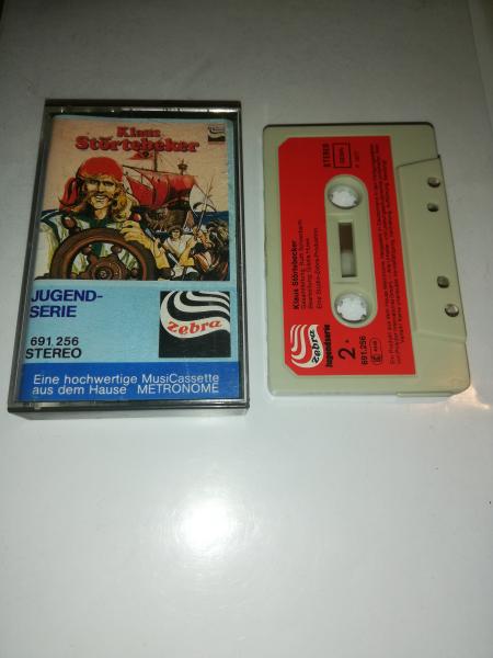 Klaus Störtebeker Grau mit Roten Aufkleber 691.256 Zebra