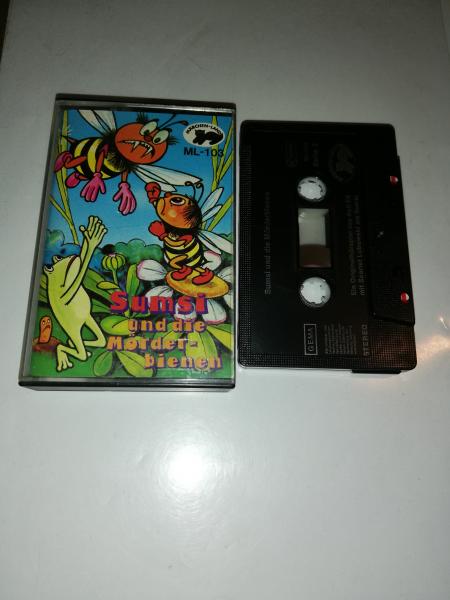 Sumsi und die Mörderbienen Schwarz mit Silbernen Druck ML-103 4559