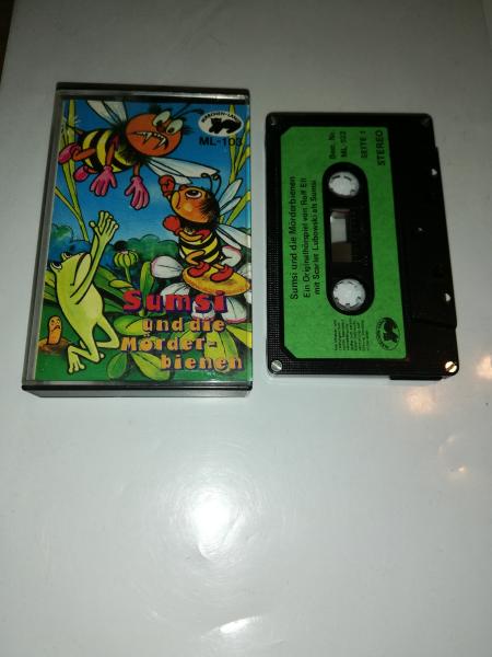 Sumsi und die Mörderbienen 4-fach Silber geschraubt Schwarz mit Grünen Aufkleber ML-103