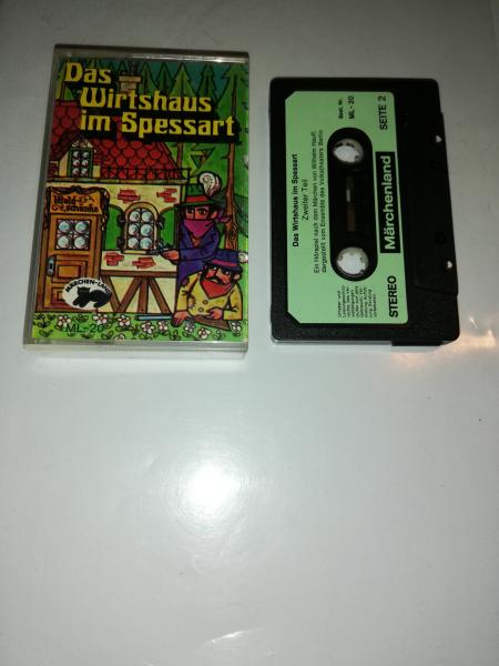 Das Wirtshaus im Spessart Grün mit Schwarzen Aufkleber ML-20 Märchen-Land