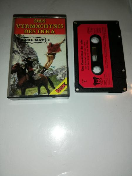 Das Vermächtnis des Inka 4-fach Silber geschraubt Schwarz mit Roten Aufkleber4.22805 Box