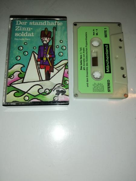 Der standhafte Zinnsoldat/Das kalte Herz 4-fach Silber geschraubt Grau mit Grünen Aufkleber ML-4 Märchenland