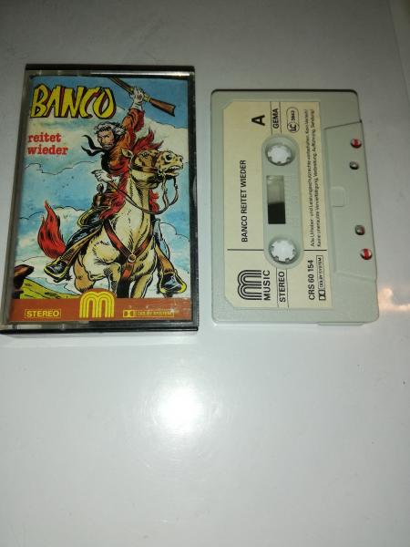 Banco reitet wieder Grau mit Weißen Aufkleber CRS 60154