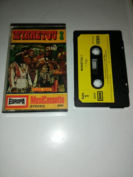 Winnetou 1 Folge 1 Schwarz mit Gelben Aufkleber 4044 Europa