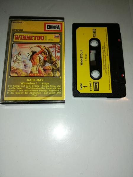 Winnetou 1 Folge 1 Schwarz mit Gelben Aufkleber 515503.7 Europa