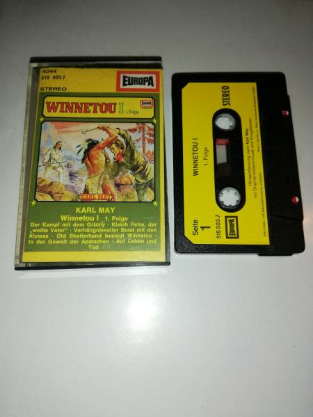 Winnetou 1 Folge 1 Schwarz mit Gelben Aufkleber 515503.7 4044 Europa