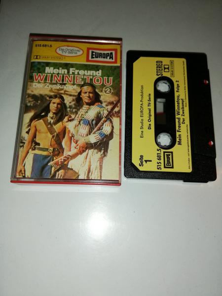 Mein Freund Winnetou Folge 2 Der Zweikampf Schwarz mit Beigen Aufkleber 515681.5 Europa