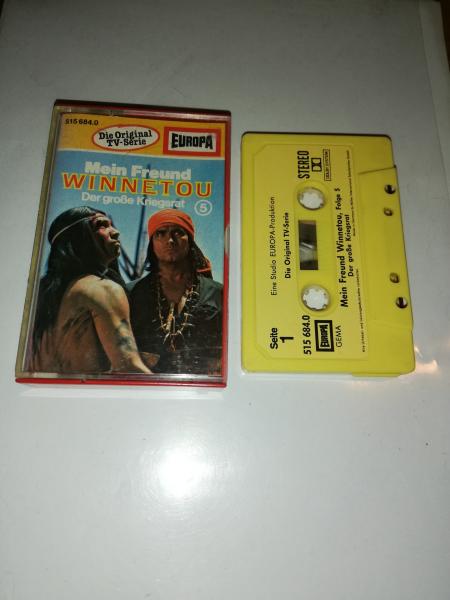 Mein Freund Winnetou Folge 5 Der große Kriegsrat Gelb mit Gelben Aufkleber 515684.0