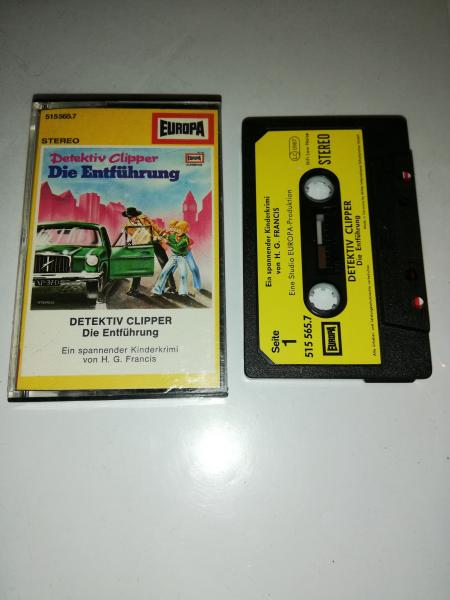 Detektiv Clipper Die Entführung Schwarz mit Gelben Aufkleber 515565.7 Europa