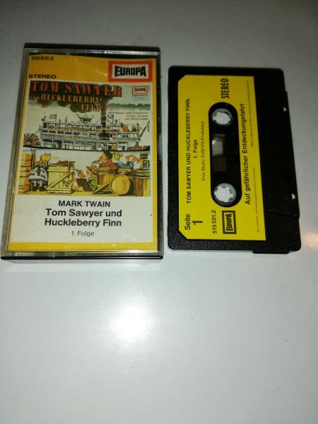 Tom Sawyer und Huckleberry Finn Schwarz mit Gelben Aufkleber 515531.2  Europa