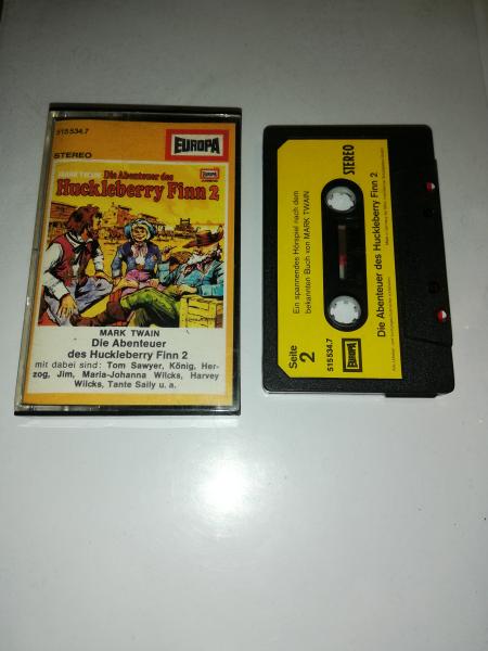 Die Abenteuer des Huckleberry Finn 2 Schwarz mit Gelben Aufkleber 515534.7 Europa