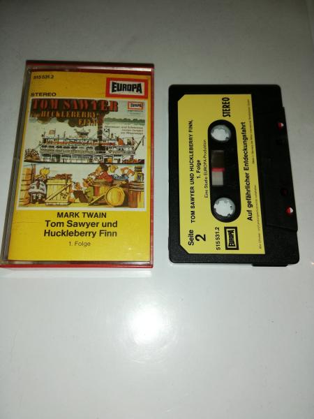 Tom Sawyer und Huckleberry Finn Schwarz mit Beigen Aufkleber 515531.2  Europa