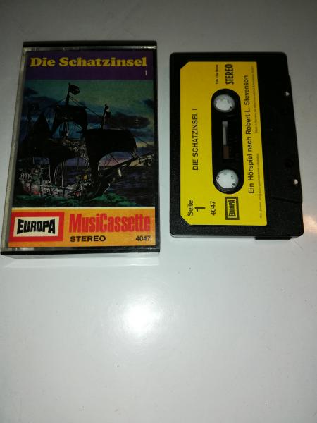 Die Schatzinsel Teil 1 Schwarz mit Gelben Aufkleber 4047 Europa