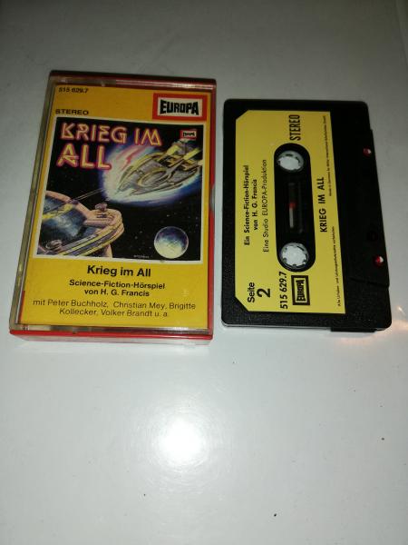 Krieg im All Schwarz mit Beigen Aufkleber 515629.7 Europa(Gelbes Frontcover)