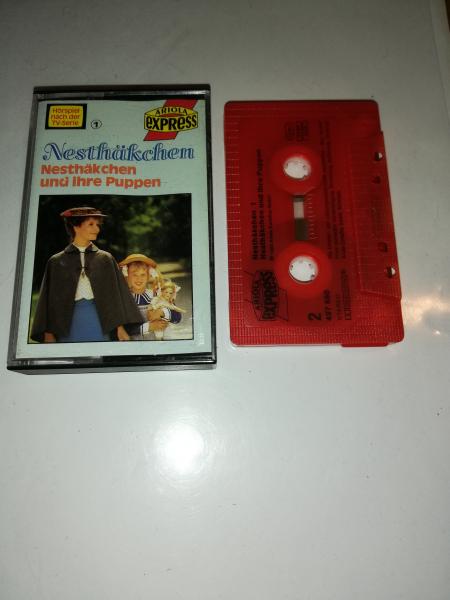 Nesthäkchen Folge 1 und ihre Puppen Rot mit Schwarzen Druck 497680-215 Ariola Express