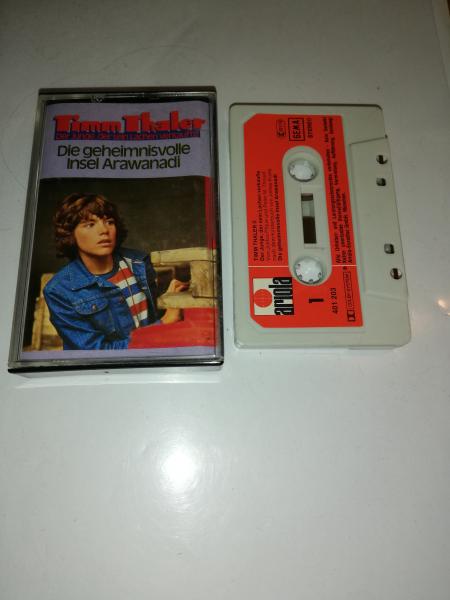 Timm Thaler Die geheimnisvolle Insel Arawanadi Grau mit Roten Aufkleber 401203-242 Ariola