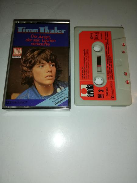 Timm Thaler Doppel MC Bild am Sonntag Grau mit Roten Aufkleber 500984-372 Ariola