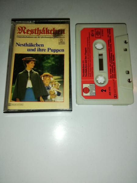 Nesthäkchen Folge 1 und ihre Puppen Grau mit Roten Aufkleber 405979-251 Ariola