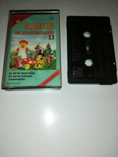 Alice im Wunderland Folge 4 Schwarz mit Silbernen Druck 406601-251 Ariola