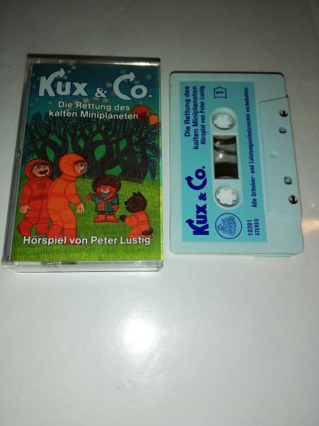 Kux & Co Folge 1 Die Rettung des kalten Miniplaneten Weiß mit Blauen Aufkleber 10301 Eins Extra