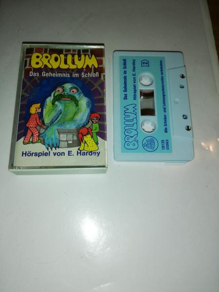 Brollum Das Geheimnis im Schloß Weiß mit Blauen Aufkleber 10125 Eins Extra