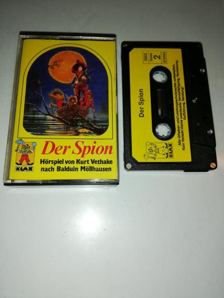 Der Spion 5-fach Silber geschraubt Schwarz mit Gelben Aufkleber 2862 Klax