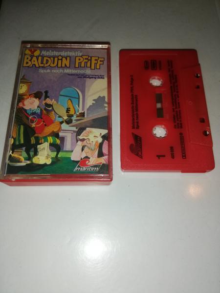 Meisterdetektiv Balduin Pfiff Folge 2 Spuk nach Mitternacht Rot mit Schwarzen Druck 495026-211 Maritim