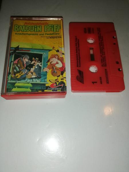 Meisterdetektiv Balduin Pfiff Folge 4 Knautschgesicht und Fiedelfranz Rot mit Schwarzen Druck 495028-211 Maritim