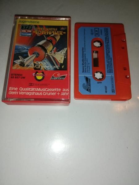 Space Shuttle Enterprise Rot mit Blauen Aufkleber 48657 UW Maritim