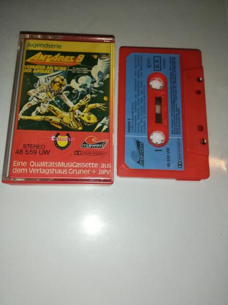 Antares 9 Verräter an Bord der Antares Rot mit Blauen Aufkleber 48559 UW Maritim Jugendserie