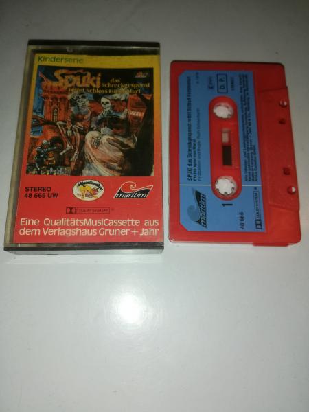 Spuki Das Schreckgespenst von Schloss Fürstenfurt Folge 2 rettet Schloss Fürstenfurt Rot mit Blauen Aufkleber 48665 UW Maritim