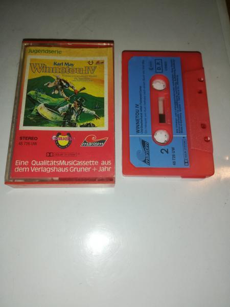 Winnetou 4 Rot mit Blauen Aufkleber 48726 UW Maritim