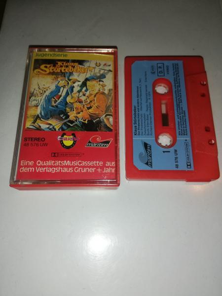 Klaus Störtebeker Der Piratenschatz und andere Abenteuer Rot mit Blauen Aufkleber 48576 UW Maritim