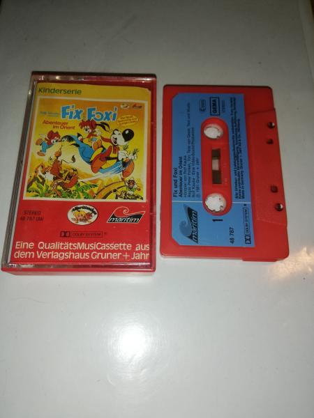 Fix und Foxi Abenteuer im Orient Rot mit Blauen Aufkleber 48787 UW Maritim