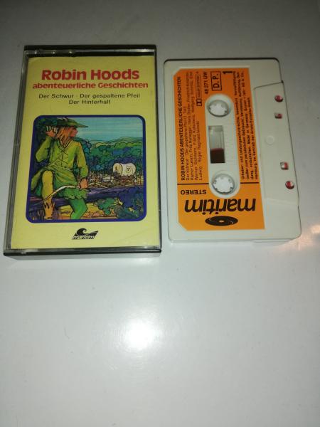Robin Hoods abenteuerliche Geschichten Teil 1 Grau mit Orangen Aufkleber 48271 UW Maritim