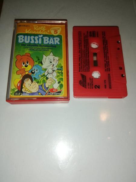 Bussi Bär Folge 5 Der verpaßte Schulausflug Rot mit Schwarzen Druck 495174-211 Maritim