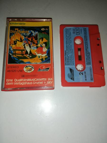 Die 7 Raben Rot mit Blauen Aufkleber 48520 UW Maritim