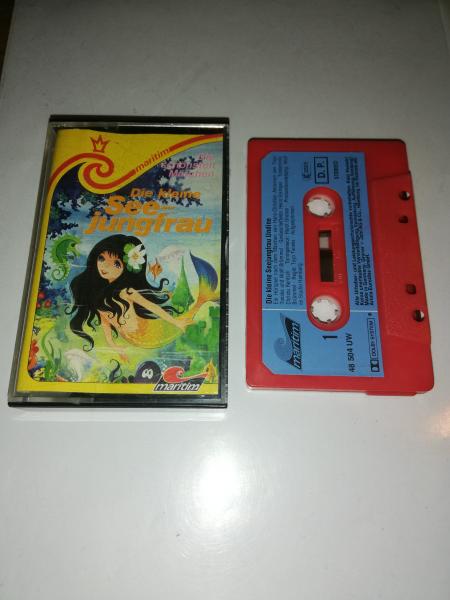 Die kleine Seejungfrau Rot mit Blauen Aufkleber 495103-211 Maritim