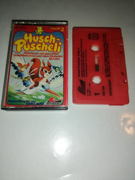 Husch-Puscheli Folge 2 Abenteuer mit dem Affen Quaddelschnut und dem Elefanten Mumba Rot mit Schwarzen Druck 495160-211 Maritim