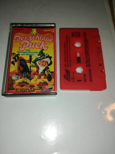 Der schlaue Puck Folge 3 Das Wichtelmännchen auf Reisen Rot mit Schwarzen Druck 495158-211 Maritim