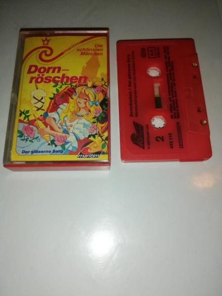 Dornrößchen/Der gläserne Sarg Rot mit Schwarzen Druck 495115-211 Maritim