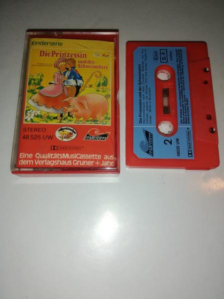 Die Prinzessin und der Schweinehirt Rot mit Blauen Aufkleber 48525 UW Maritim