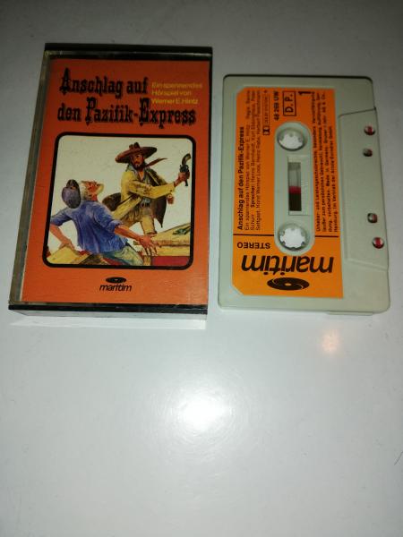 Anschlag auf den Pazifik-Express Grau mit Orangen Aufkleber 48269 UW Maritim