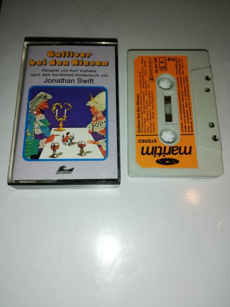 Gulliver bei den Riesen Grau mit Orangen Aufkleber 48261 UW Maritim