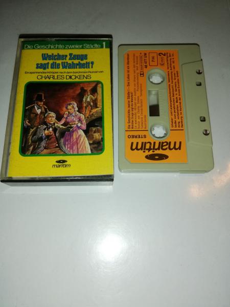 Die Geschichte zweier Städte 1 Welcher Zeuge sagt die Wahrheit Grau mit Orangen Aufkleber 48477 UW Maritim