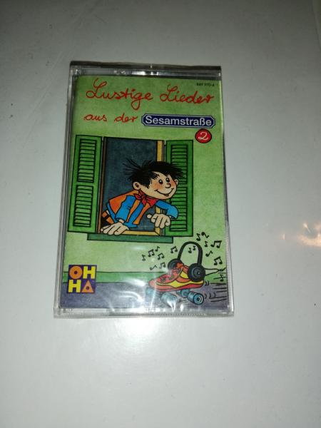 Lustige Lieder aus der Sesamstraße 2 Transparent 849970-4 OHHA Originalverpackt